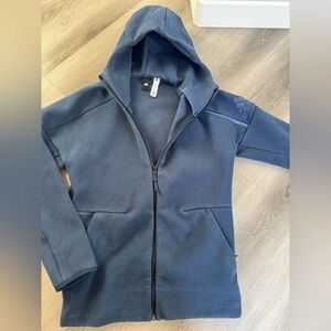 Adidas Z.N.E Full Zip  Navy Blue Hooded Track Jacket size S
